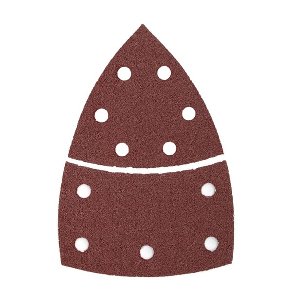 Slippapper trianglar │ 25 stycken │ 11 hål │ 105 x 152 mm │ gri DXGHC