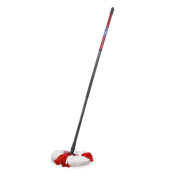 Anpassning Vileda/ OCedar roterande mopp teleskopstång 3 sektioner m