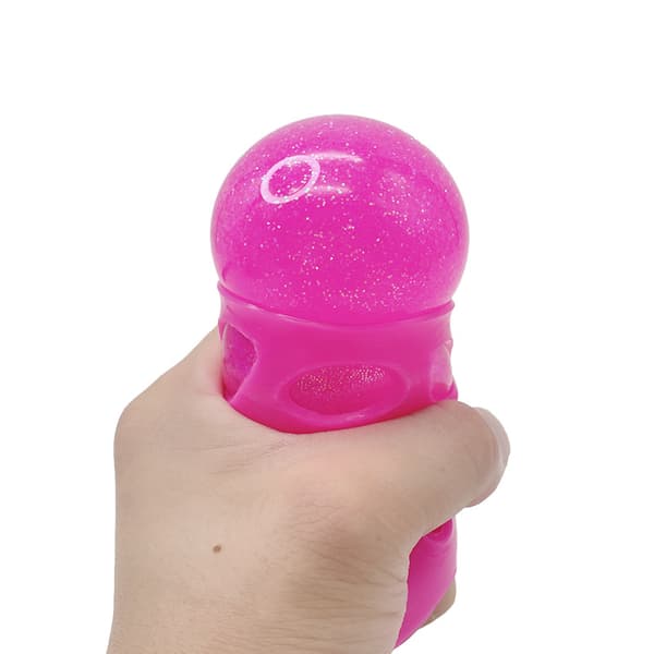 3-pack Pectin hålboll, anti-stress leksak, kläm och kläm nyhet