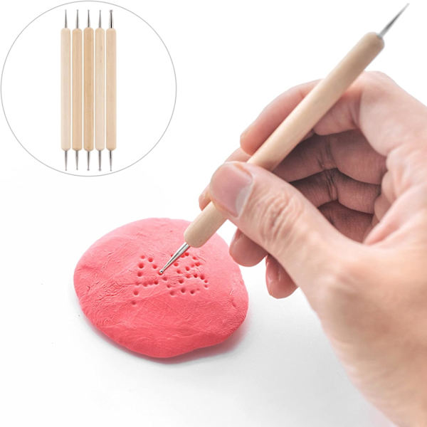 5 stycken nagelkonst prickpennor strass nagelkonst prickverktyg DXGHC