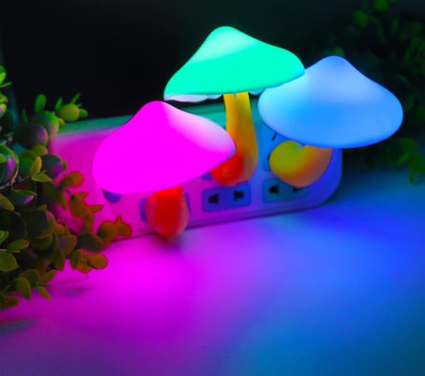 2pac Sopplampe Plugg, LED Nattelys for Voksne