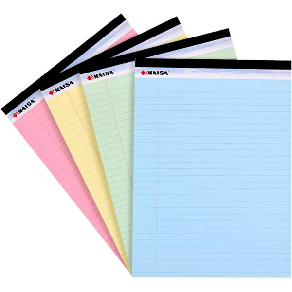 4-pack, Caesar Color Tjockare A4 Amerikanskt Stilpapper Blå Gr
