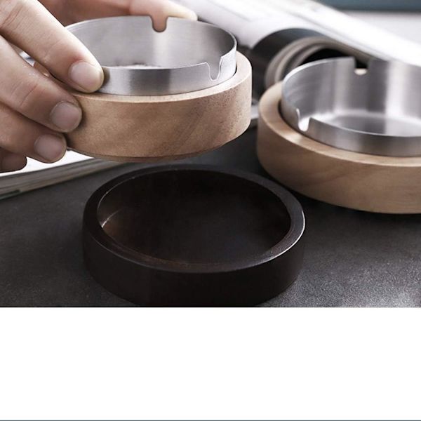 Original utomhusdesign askkopp med deodoriserande lock vindtät po