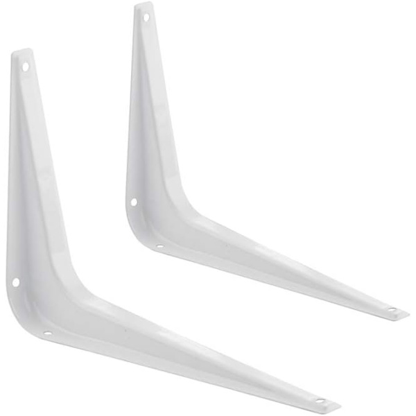 4 kpl Hyllytukia, Bulkhead Bracket Right Angle Bra DXGHC