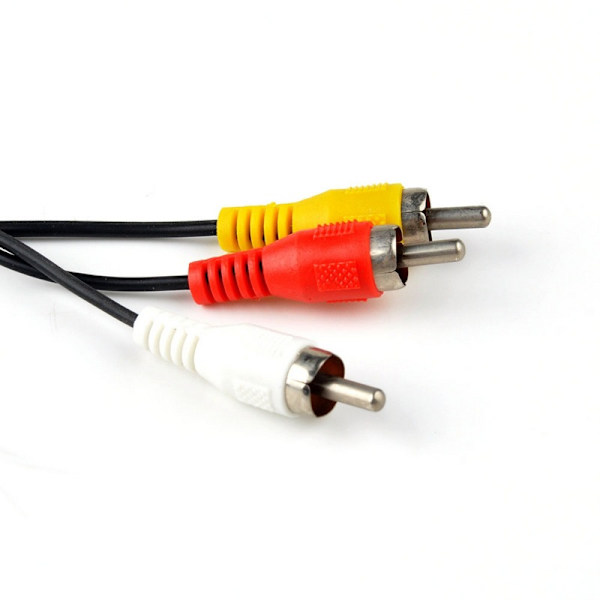 Passer for Sony PS2 AV-kabel PS3 lyd- og videokabel 1,8 meter