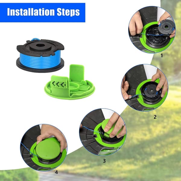 Passer til Greenworks 24V Brush Cutter Line Spool, STBA40B210, S