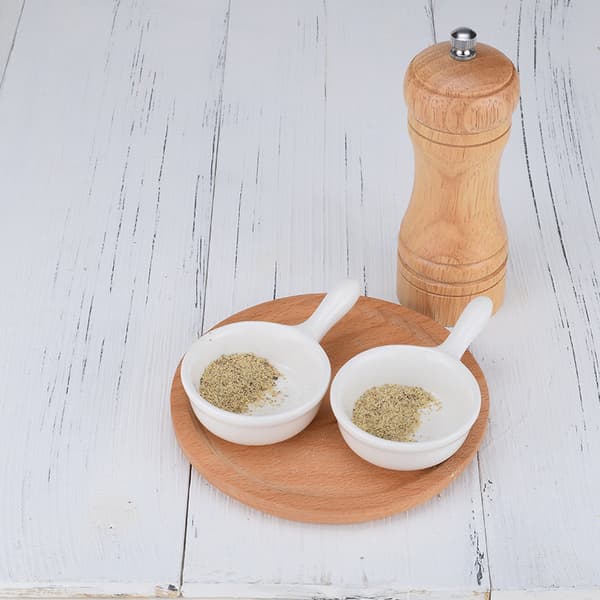 2 st Pepparkvarn Salt- och Pepparkvarn, Keramisk Kvarn