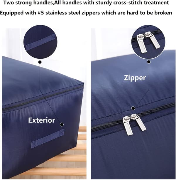 2 stk Oppbevaringsposer, Sesongklær Oppbevaringspose, Dynepose, Be