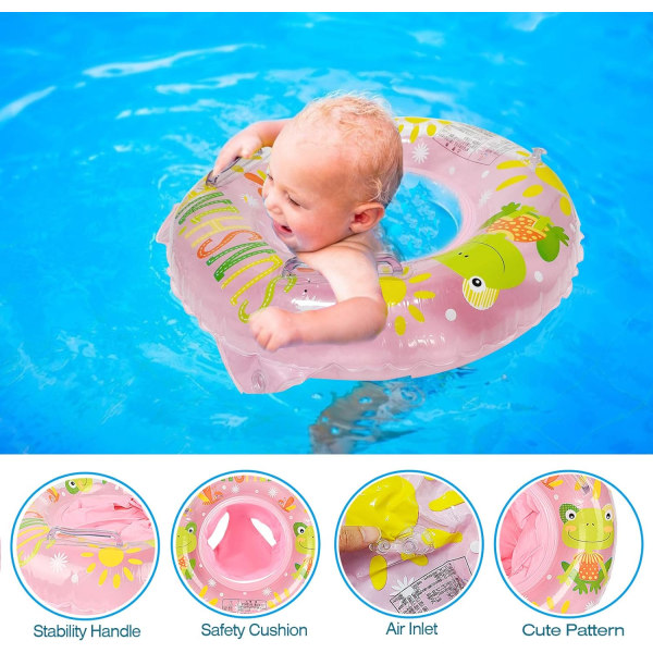 Babybøje, Baby svømmering, Baby pool sæde, Baby Pool Float Børn 6