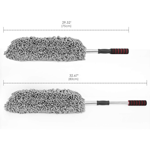 Bilvask, Mikrofiber Køretøjs Indvendig & Udvendig Vaskbørste Multi