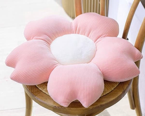 Plush Blomst Barnestuepute, Plush Blomst Form Deco DXGHC