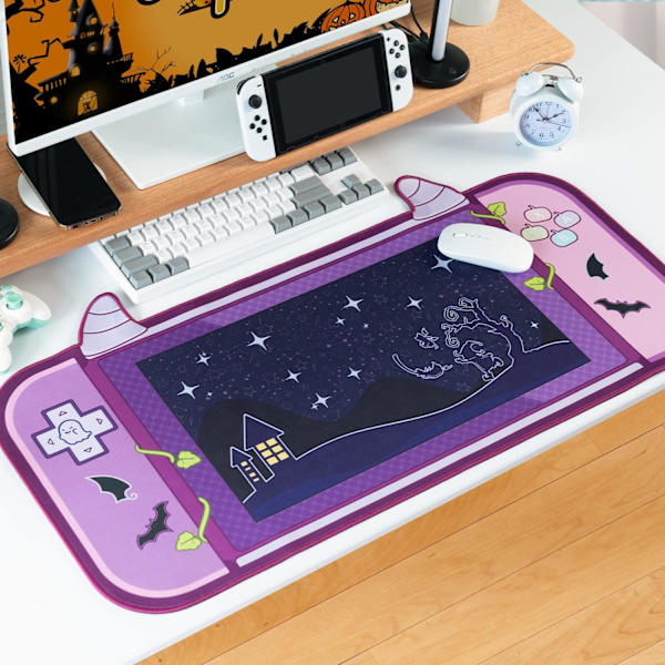 Halloween Stjärnformad Häxa Halksäker Gummi Musmatta för Tangentbord DXGHC