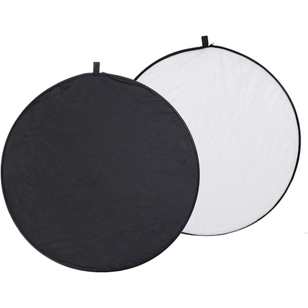 30cm 5-i-1 Bärbar Reflektor, Klar, Silver, Guld, Vit och Svart