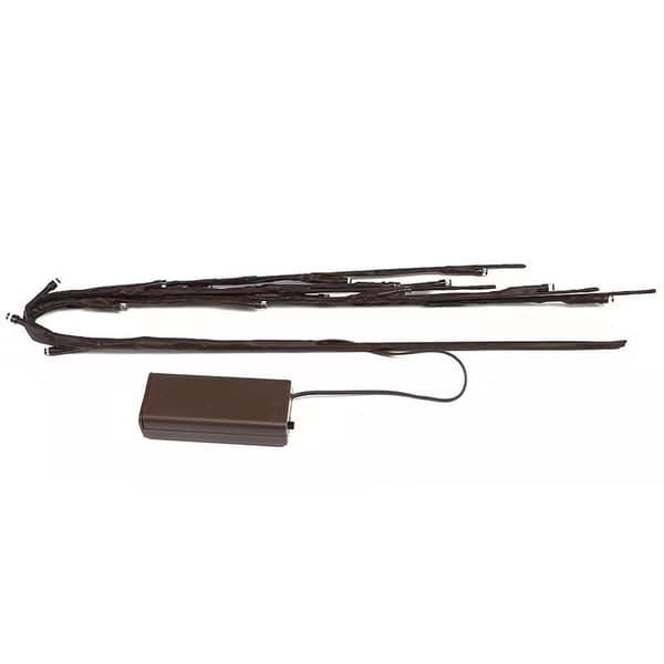 3-pack 60 LED Utomhus Trädlampor Vattentäta 70cm Varmvit Dubbel