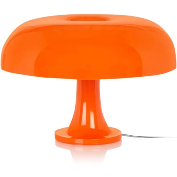 Oransje sopplampe for rom estetisk moderne belysning for soverom | Kul retro stueinnredning (oransje)