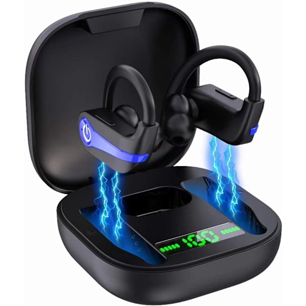 Bluetooth 5.1 Øretelefoner, Sports Trådløse Ørepropper, Bluetooth Headset