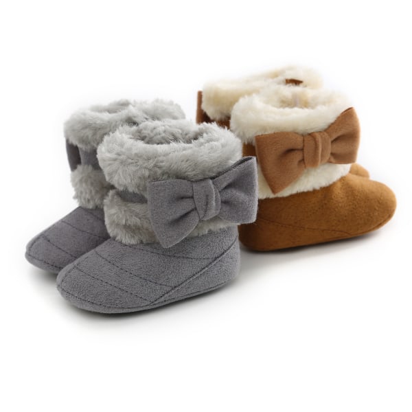 Baby talvi First Step -kengät Lämpimät lumisaappaat pehmeällä