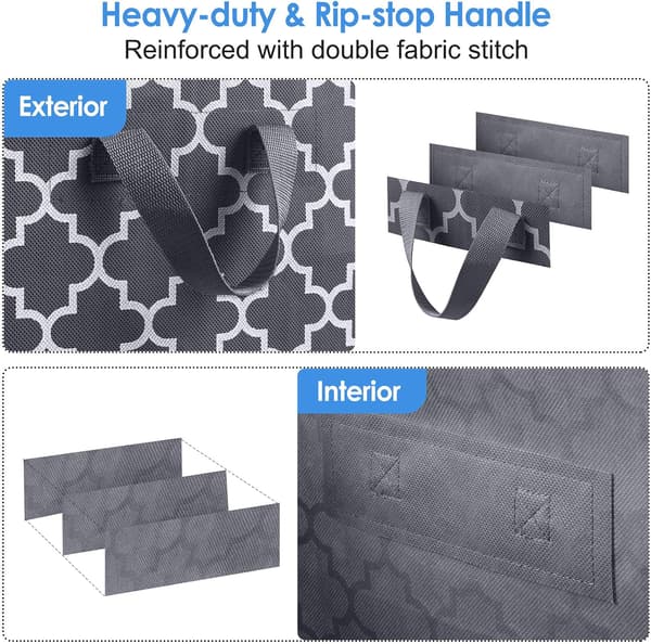 Förvaringsväskor [3-pack/100L] Stora Filtar Kläder Organisation och