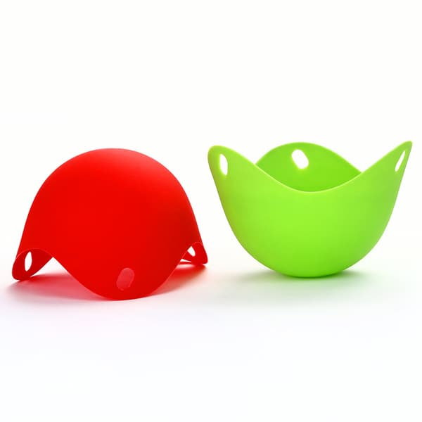 Posjert Eggdamper (sett med 4) - Premium Mattfarget Posjert Egg