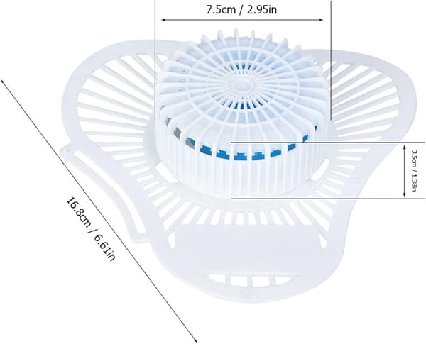 Urinal skjermer deodorizer, sprutsikker urinal skjerm, toalett urina