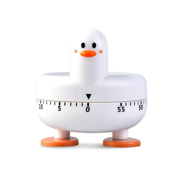 （Hvid）Køkken Timer, Mekanisk Timer Børne Timer, Kreativ