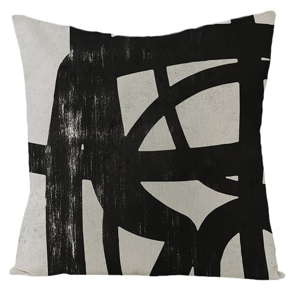 4 stk. nordiske abstrakte lin sofa puter putetrekk 45 * 45