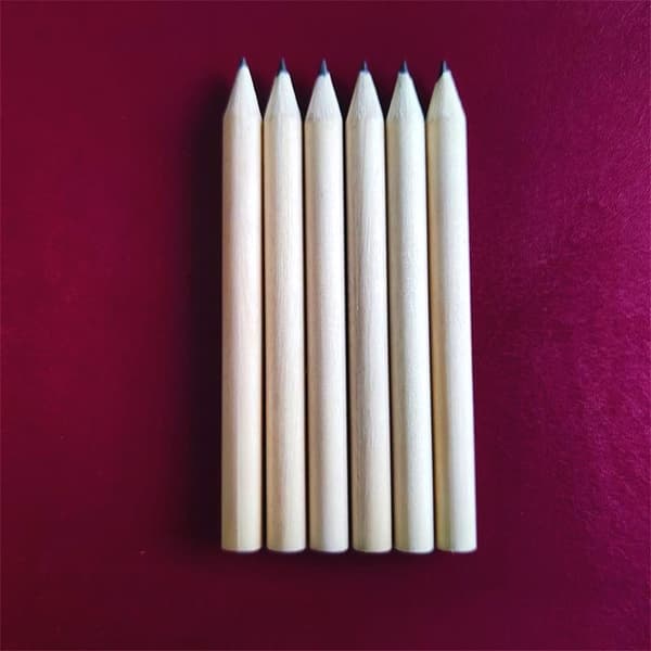 20 st Log Golf Korta Pennor Gratis Spetsning Markeringspenna 8,8 cm/3