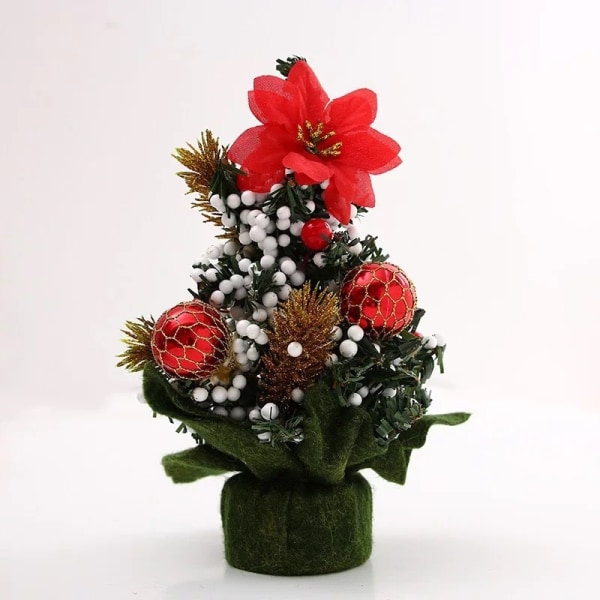 3 st Dekorativa Julgranar 20cm Mini Dekorativa Julgranar