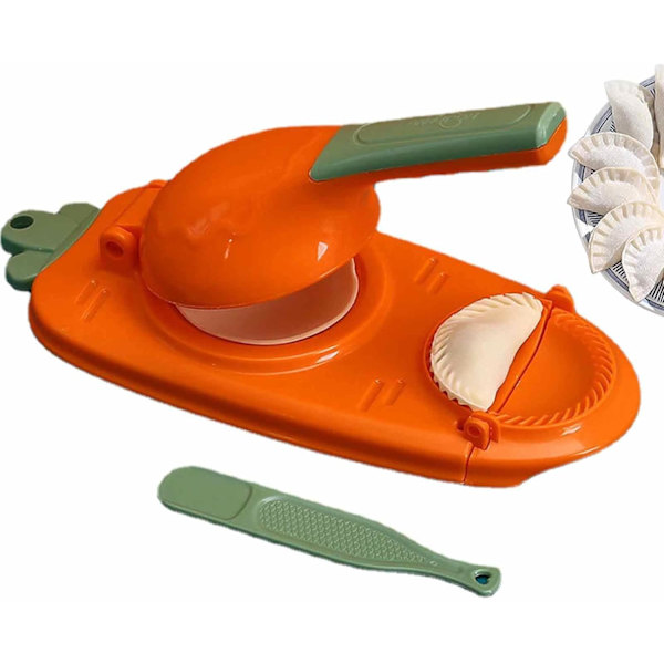 Dumplingtillverkare, 2 i 1 Manuell Degpress Dumplingomslag