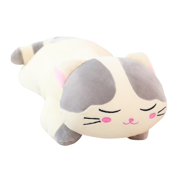 Plush Kuddar Husdjur Presentleksaker Barn Grå Katt 40cm DXGHC