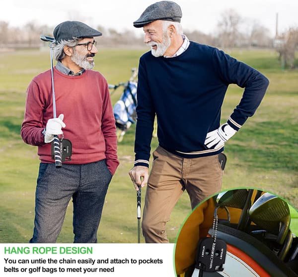 2 stk Golf Slagteller Golf Scoreteller 2 Spillere Slagteller