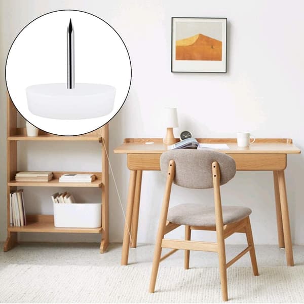Møbelglider Teflon Spiker med Skruer 20mm Stolglider
