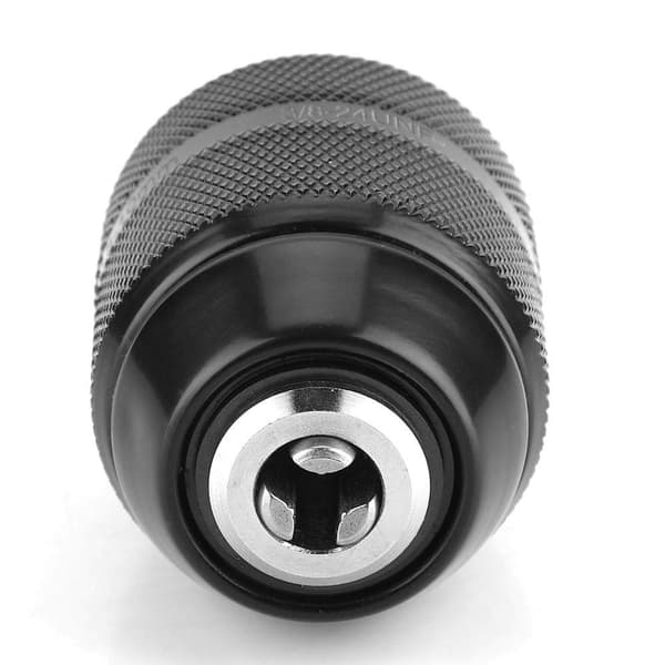 Borchuck, 3/8\" gjenge metall nøkkeløs borchuck, slitesterk drill