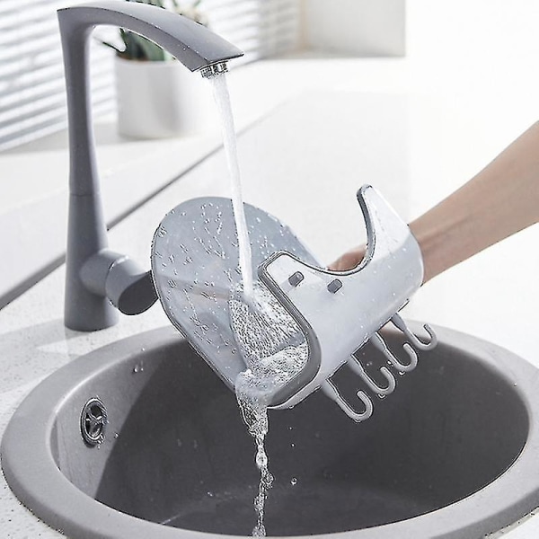 Kök Multifunktionell Väggmonterad Pan Pot Lock Rack Hållare- DXGHC