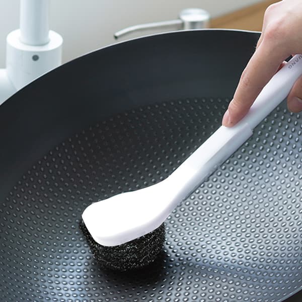 Set med 6 Diskborste, Köksrengöringsborste, Diskställ Inkl.