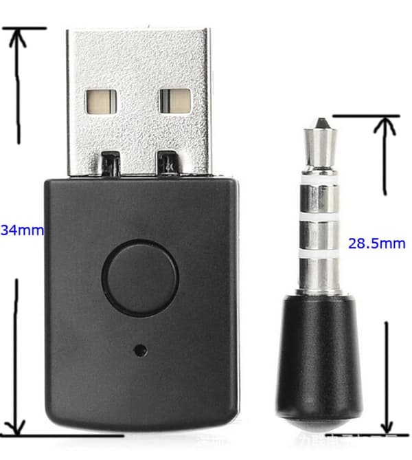 PS5 Bluetooth-ohjain vastaanotin PS4 USB 5.0 adapteri PS5