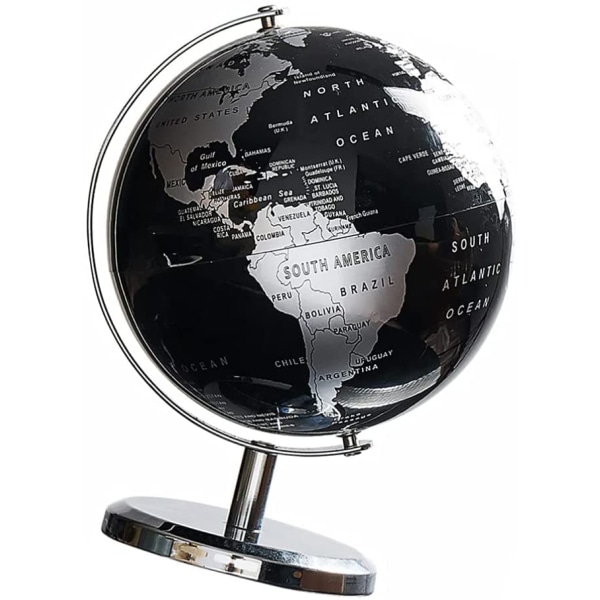 Kart med Base Globe Antikk Globe Retro World Dekorativ Globe De