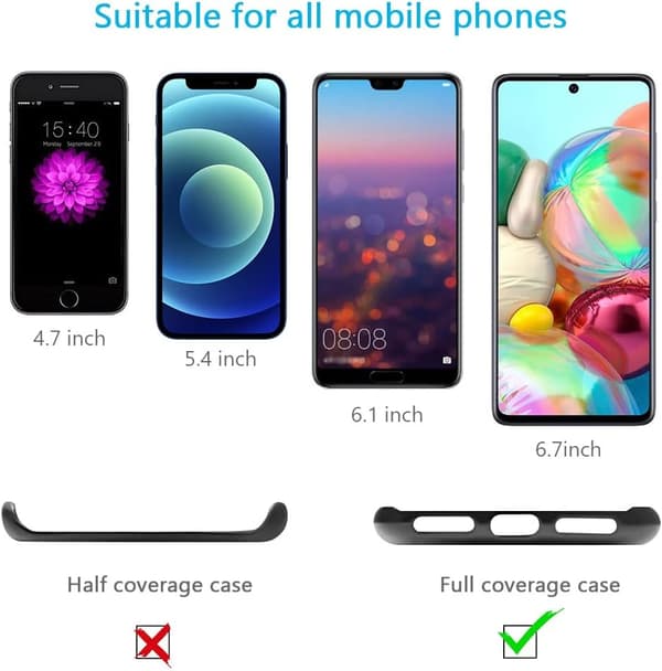 2 stk. Telefonstropp, Universal Mobiltelefonledning Kompatibel Stropp