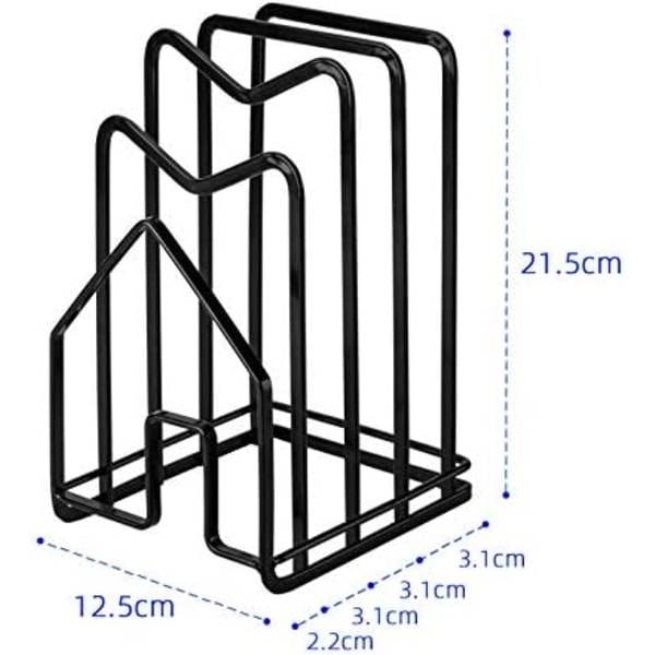 Skærebræt Holder Grydelåg Holder Skærebræt Organizer Køkken