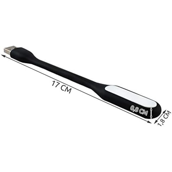 Silikon Fleksibel USB Leselampe for Tablet PC