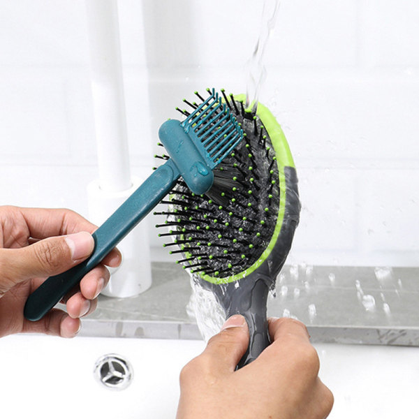 3-osainen kampa puhdistusharja hiusten puhdistustyökalu ilmatyyny air ba