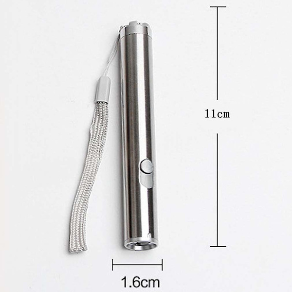 Mini 3-i-1 LED UV-ficklampa