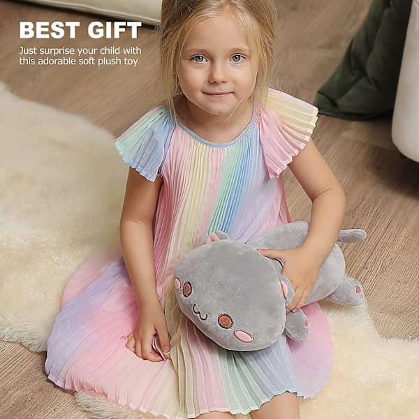 Plush Kudde, Söt Kattdocka Kudde, Mjuk Cartoon Anime Leksak, DXGHC