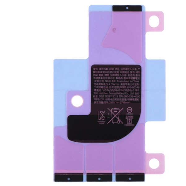 10 st batteritejpklistermärken för Iphone Xs DXGHC