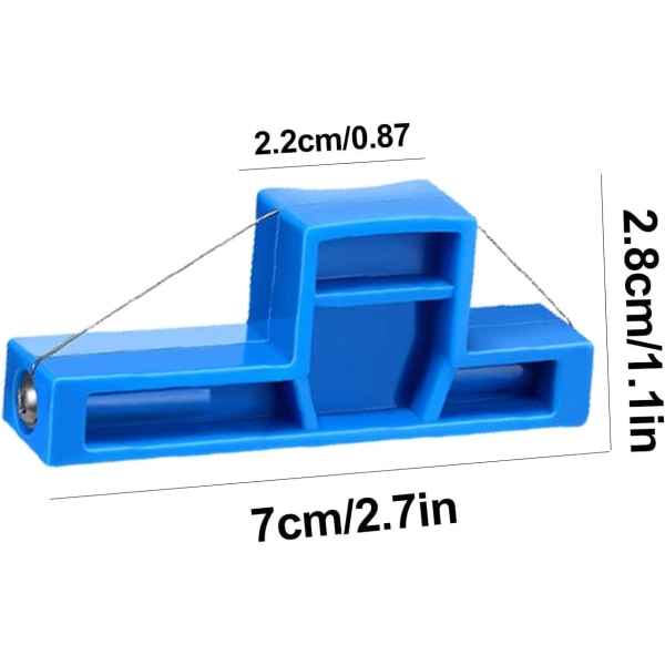 Angle Cutter for Pottery - Blue Ceramic Wire Cutter,1pc Angle Cut