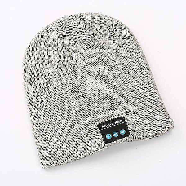 Bluetooth Musikhue Strikket Hat Bluetooth Hat Binaural Opkald Liste