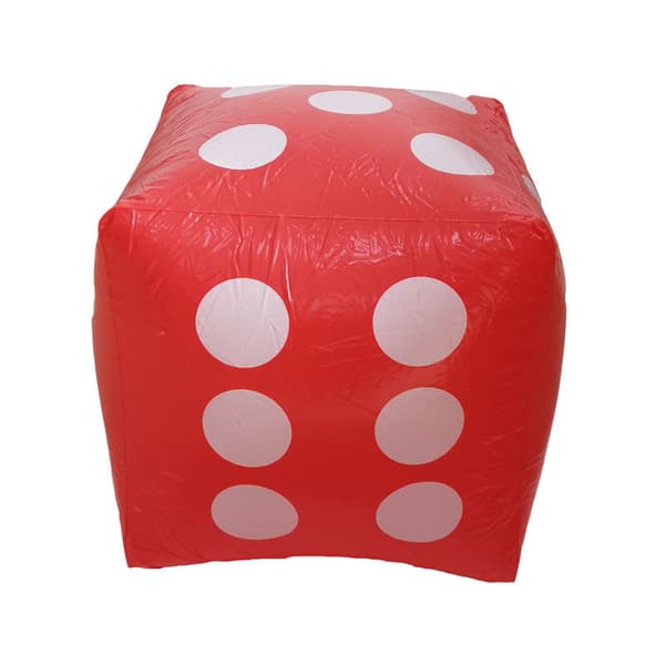 Oppblåsbare terninger for barn, store morsomme terninger, leker for barn (6