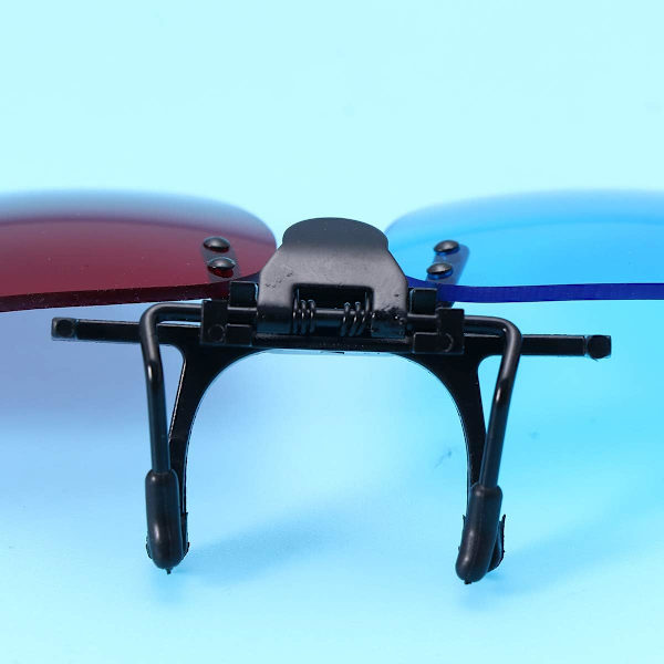 2 kpl punaisia ja sinisiä 3D-laseja mobiilipuhelimelle ja tietokoneelle - erikoistarjous