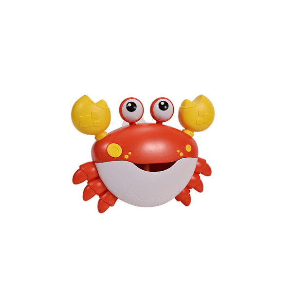 Krabbebade legetøj til småbørn 1-3 2-4 badekar boblemaskine med musik automatisk børn badekar boblemaskine baby bade legetøj
