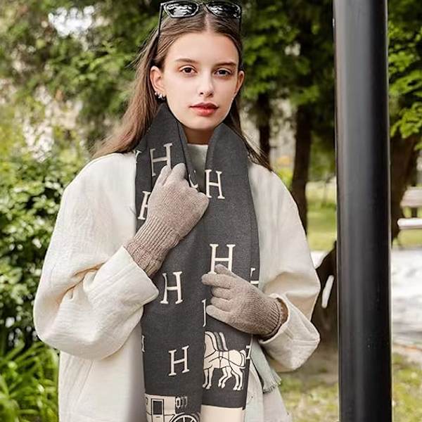 Sjal för Kvinnor Pashmina Silkeslen Sjal Wrap för Kvälls Klänning B